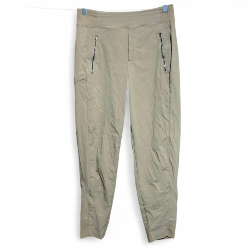Athleta Trekkie north jogger big sur brown hiking pants outdoors camping size 2 - Picture 2 of 6